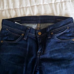 Citizens of Humanity jeans, Kelly Stretch, low waist bootcut, size 24